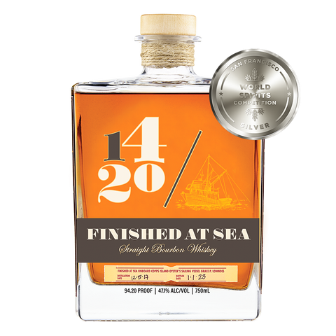 1420 Finished at Sea Straight Bourbon: SILVER WINNER SFWSC