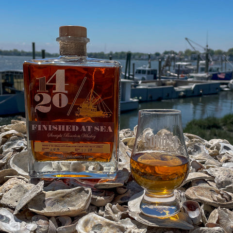 1420 Finished at Sea Straight Bourbon: SILVER WINNER SFWSC