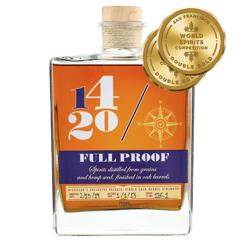1420 Full Proof Whiskey: Double Gold Winner SFWSC