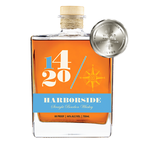 1420 Harborside Straight Bourbon: SILVER WINNER SFWSC