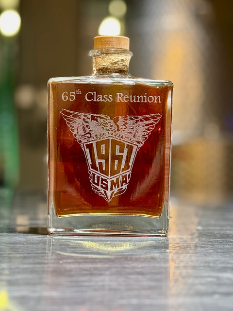 USMA Class of 1961 Class Crest Version Decanters