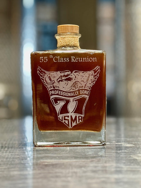 USMA Class of 1971 Class Crest Version Decanters