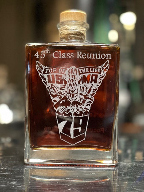 USMA Class of 1979 Class Crest Version Decanters