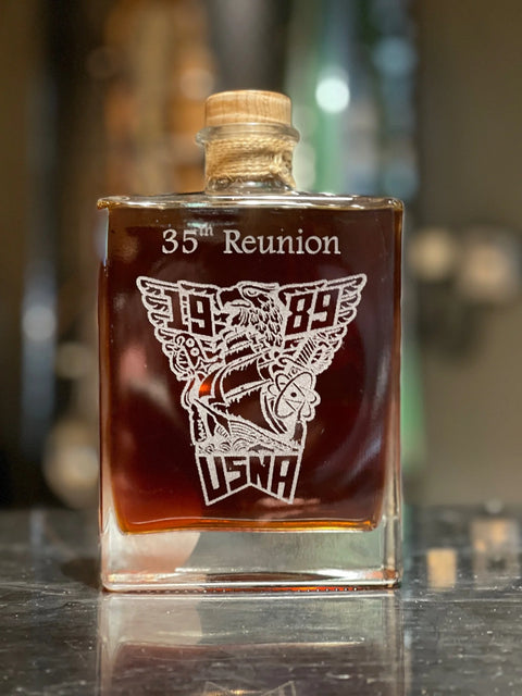 USMA Class of 1989 Class Crest Version Decanters