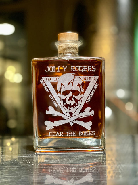 USMA Class of 2024 Class Crest Version Decanters