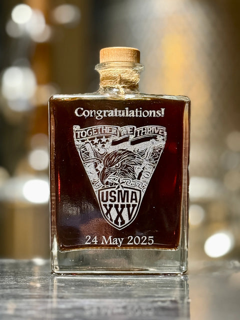 USMA Class of 2025 Class Crest Version Decanters