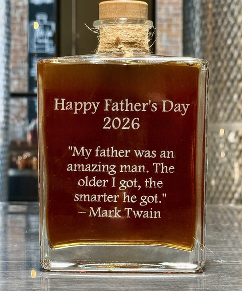 2026 Father's Day Engraved Whiskey Decanters