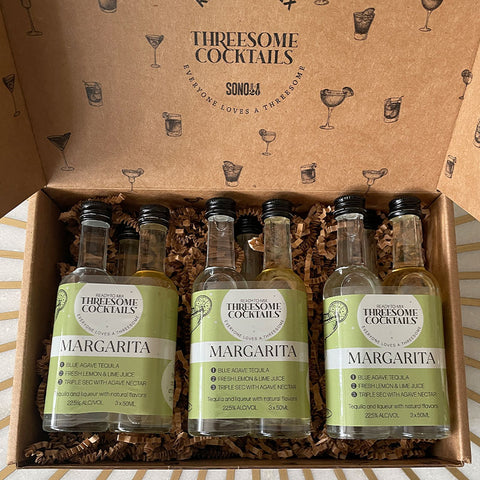 Gift Box of 3 - Threesome: Ready-to-Mix Cocktails - Margarita