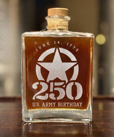 America 250 Engraved Whiskey Decanters